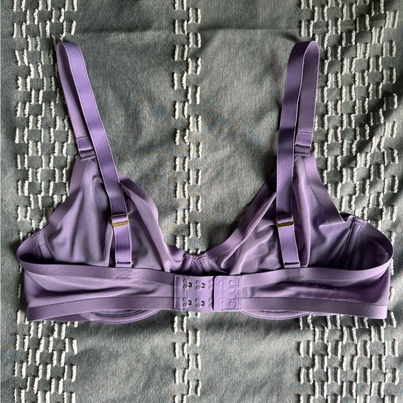 CUUP “Plunge” mesh bra in Amethyst, 38C, New, never worn, came without tags. - Picture 6 of 7